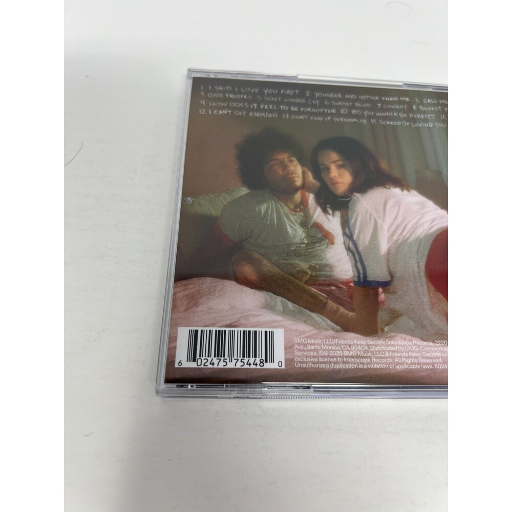 Selena Gomez Benny Blanco Autograph I Said I Love You CD Signed - Picture 11 of 12